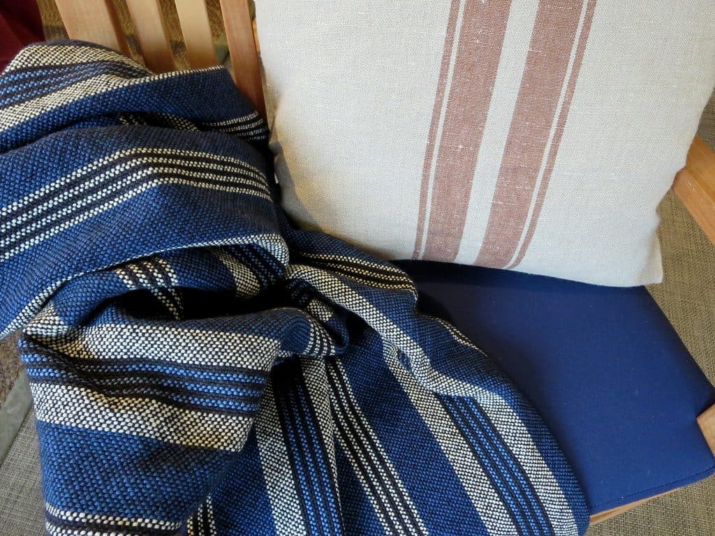 Linen Throw Blanket
